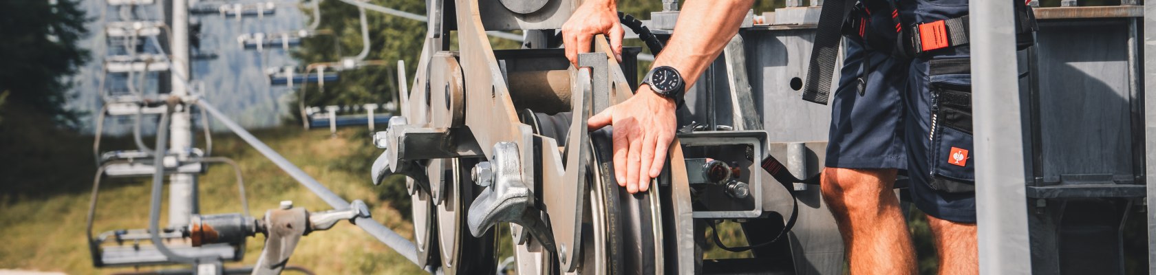 Seilbahntechniker:in, © Gerald Demolsky Seilbahntechniker:in, © Gerald Demolsky