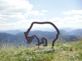 Ötscherbär am Hüttenkogel, © Ötscher Bergbahnen
