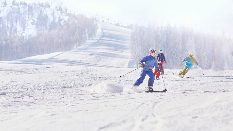 Familienskifahren am Ötscher - Distelpiste, © Niederösterreich Werbung