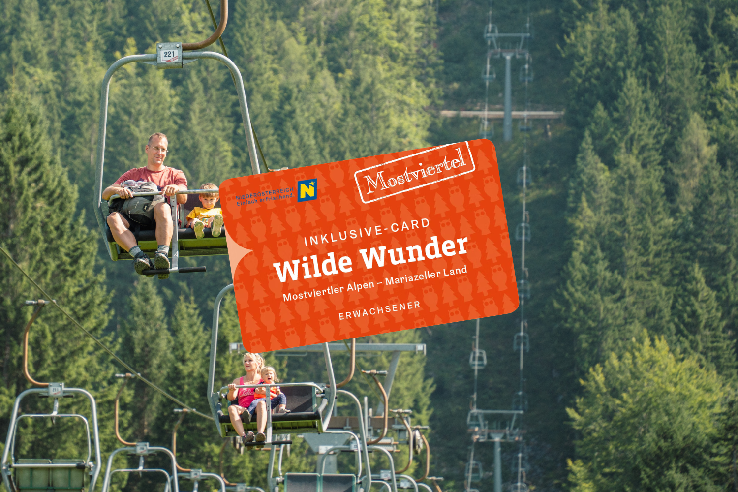 Wilde Wunder Card Sujet mit Lift