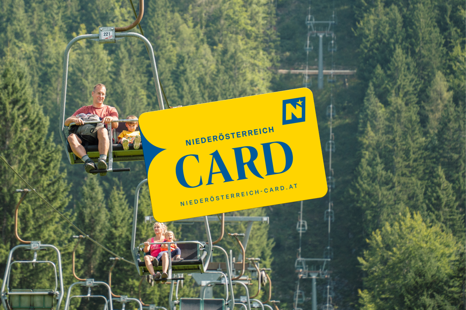 NÖ-Card Sujet mit Lift