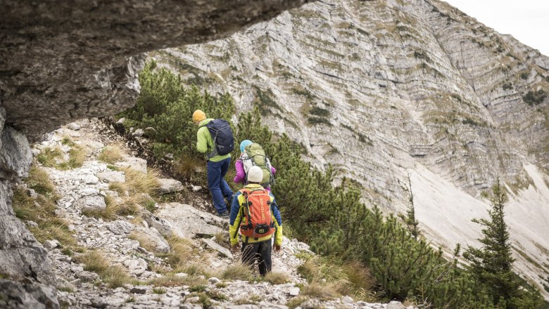 Wandergruppe am Rauhen Kamm, © Martin Fülöp