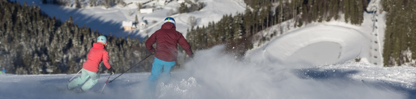 Kleiner Ötscher schwarze Piste im Winter, © Martin Fülöp