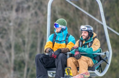 Snowboarder am Lift, © Peter Faschingleitner