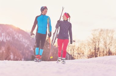 Langlaufen in Lackenhof, &copy; Kathrin Baumann