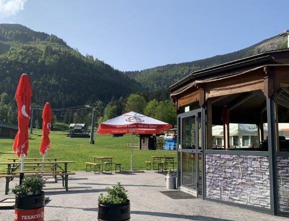 Umbrella bar summer, © Ötscherlift