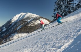 Abfahrt von der schwarzen Piste des Kleinen Ötschers, © Martin Fülöp