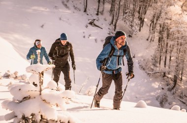 Skitour in der Gruppe auf kleinen Ötscher, © Gerald Demolsky