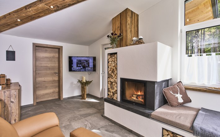 Ferienwohnung Kaminfeuer, &copy; Alois Spandl (&copy;FotoLois.com)